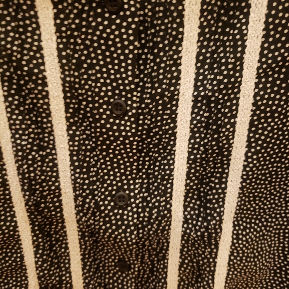 Emma James Sheer Polka-dot Blouse! - Picture 3 of 5